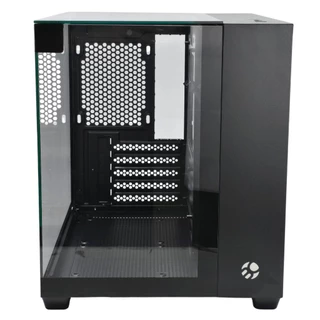Gabinete Gamer Mid Tower ATX Micro-ATX Mini-ITX Vidro Temperado Preto 7 slots GPU até 380mm