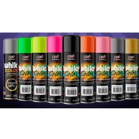Tinta Spray 350ml Todas as Cores Uso Geral Alta Temperatura Metálica Brilhante Luminosa