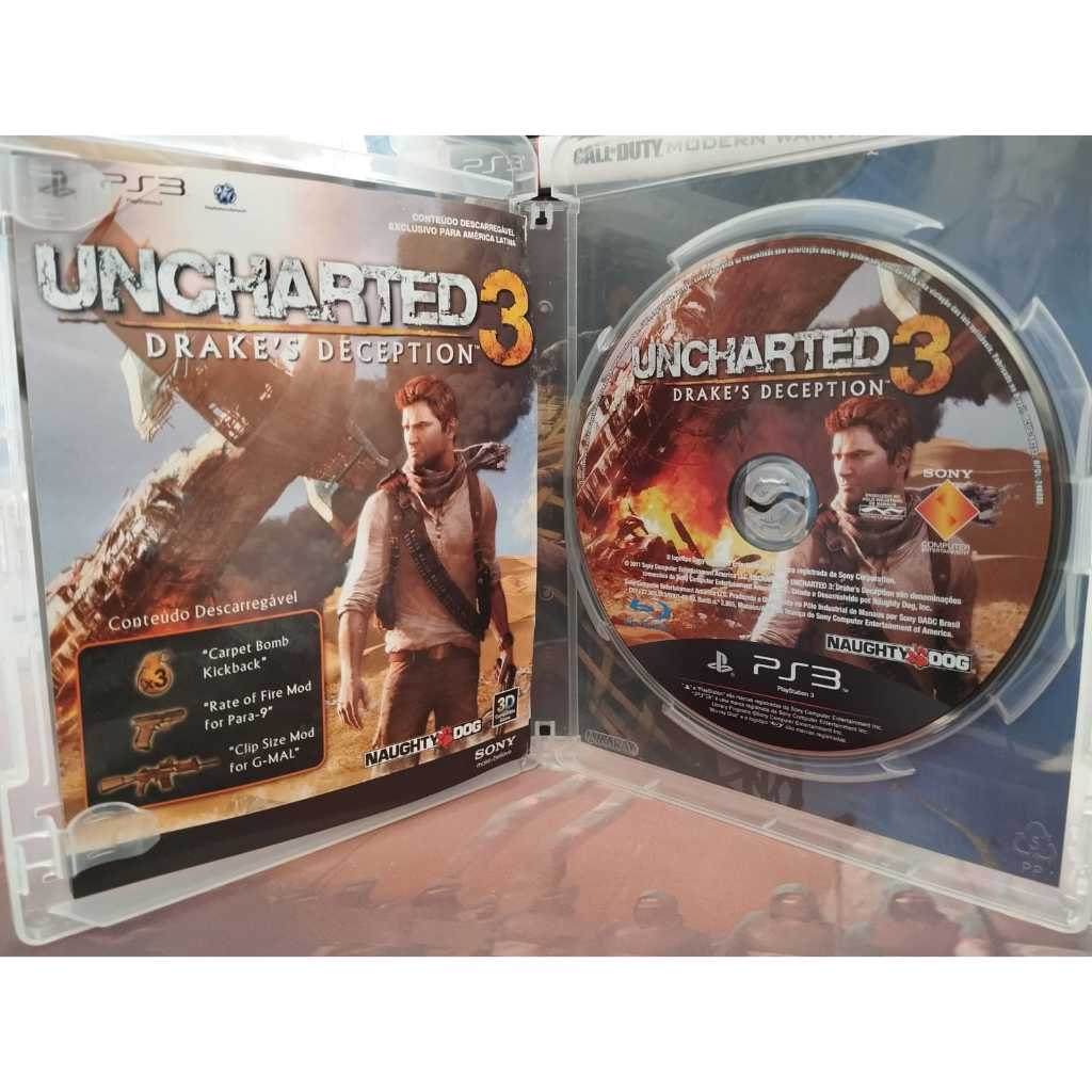 playstation 3 uncharted 3 drake's deception em Promoção na Shopee