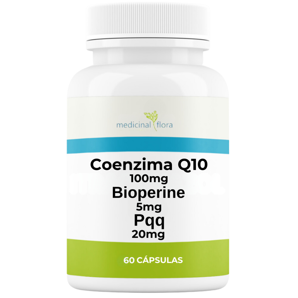 Coenzima Q10 100mg + Bioperine 5mg + Pqq 20mg - 60 Cápsulas | Shopee Brasil