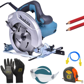 Serra Circular Profissional 1600w 185mm Hs7010 Makita + Kit em Oferta na Shopee