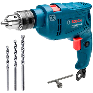 Furadeira Impacto E Parafusadeira 1/2 550w Bosch Gsb 550re em Oferta na Shopee