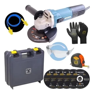 Esmerilhadeira Lixadeira 5 Pol 900w Ws4750 Wesco C/ Maleta em Oferta na Shopee