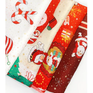 Tecido Oxford Estampado Natal l Natalino l Alto Relevo l Toalha De Mesa l Artesanato l 1,47mt Largura l 100%Poliéster l