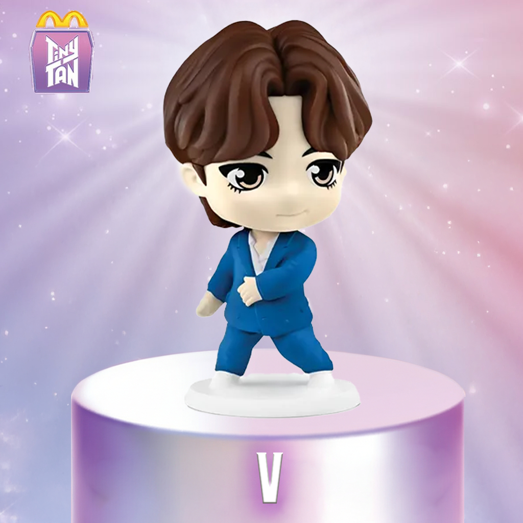 Tiny Tan BTS – V – Coleção TBT – McDonald's | Shopee Brasil