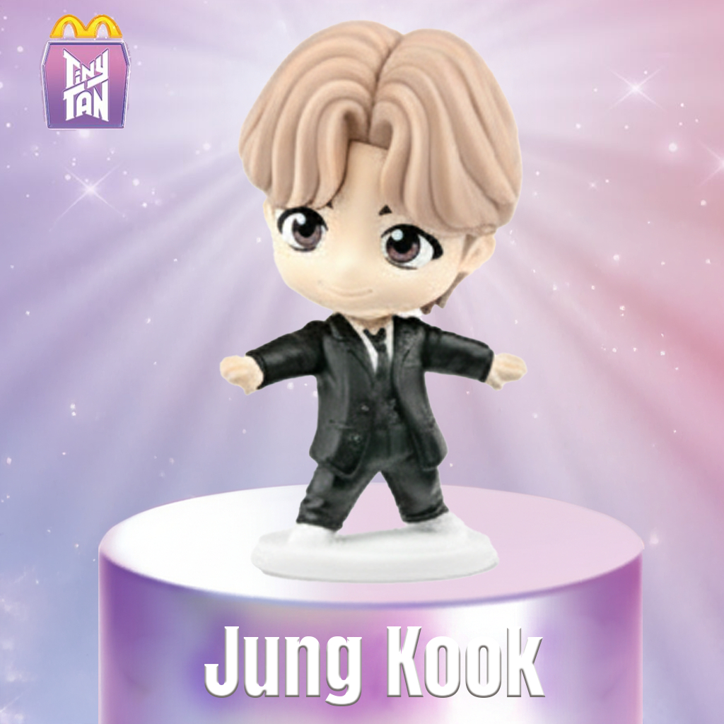 Tiny Tan BTS – Jung Kook – Coleção TBT – McDonald's | Shopee Brasil