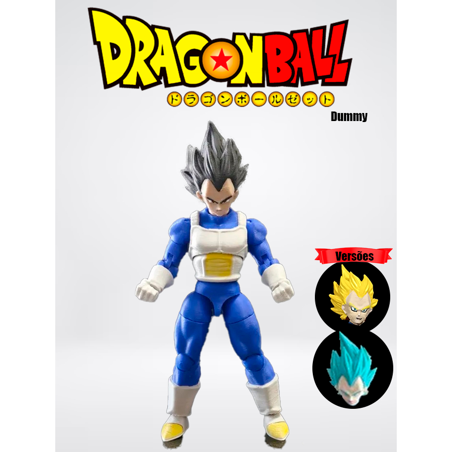 Boneco Articulado Dummy – Vegeta (15 Cm) | Shopee Brasil