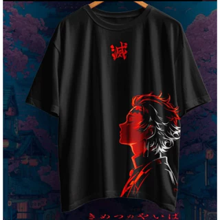 Camiseta Masculina Feminina E Infantil Demon Slayer Tanjiro Kimetsu no Yaba Ultima chamada Envio