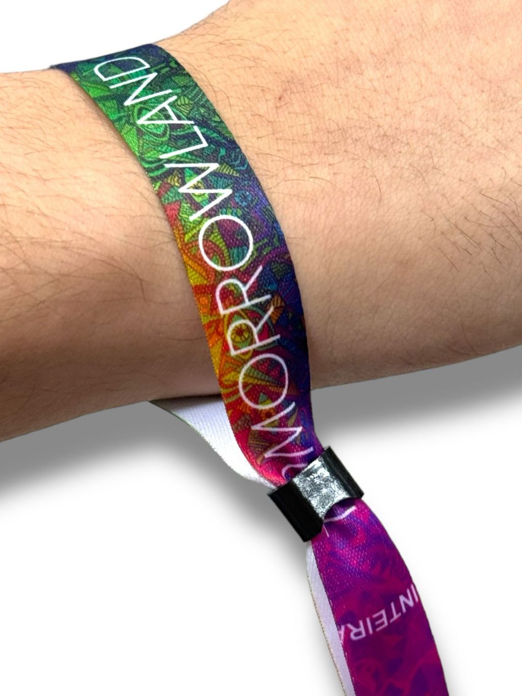 Pulseira de Identificação de Tecido para Festas Eventos Balada Rave ...
