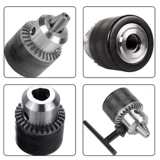Conjunto de Mandril (3mm a 16mm) com Chave e Adaptador SDS-Plus