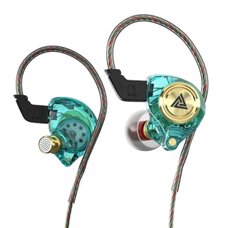 QKZ AK3 Fones De Ouvido De Música 9D Baixo Pesado 3,5 mm Com Microfone Preto Branco Vermelho