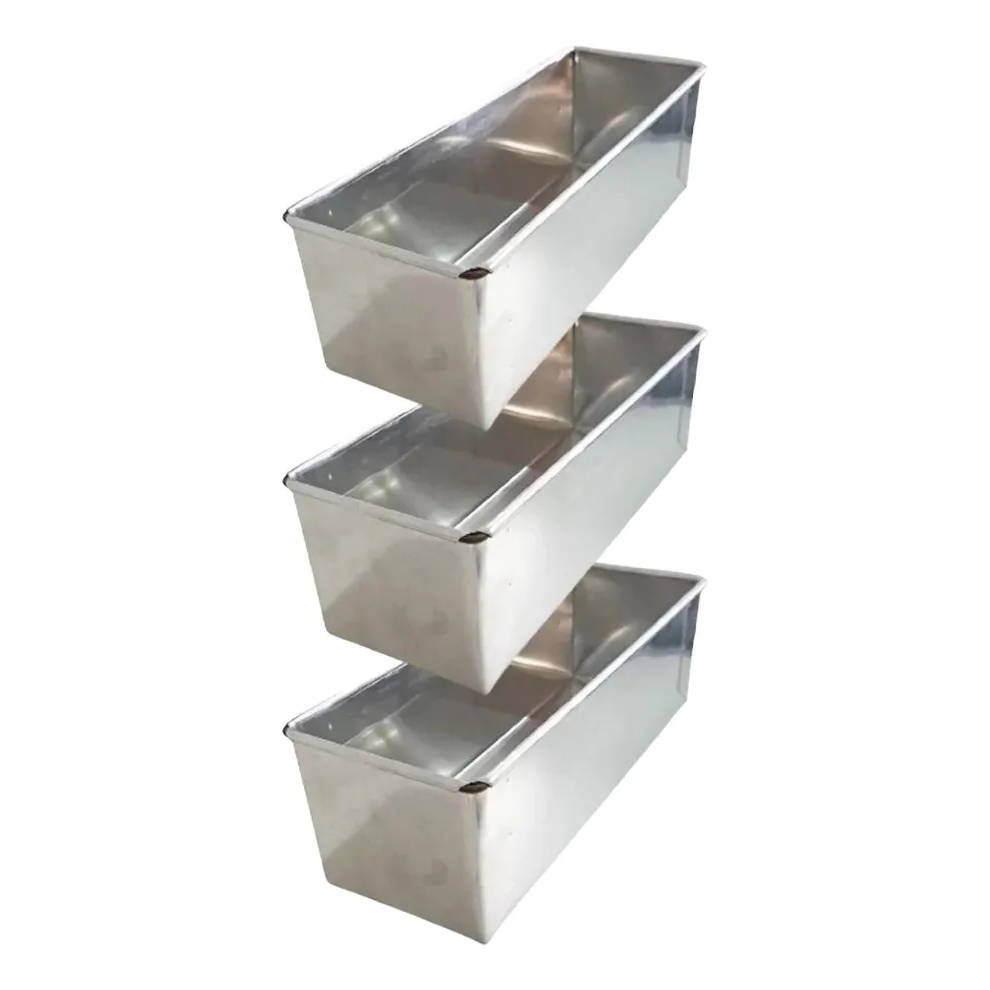 Kit Formas Retangular Super Fatia 30x10x10 - 3 Unidades | Shopee Brasil