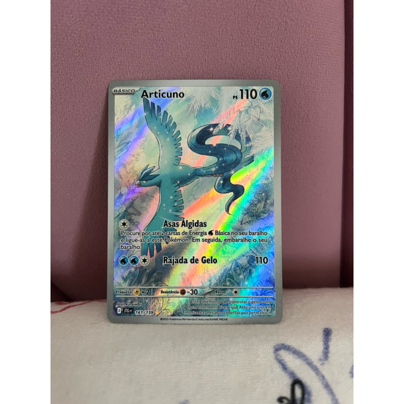 Articuno Foil 161/159 Pokmon TCG Original | Shopee Brasil