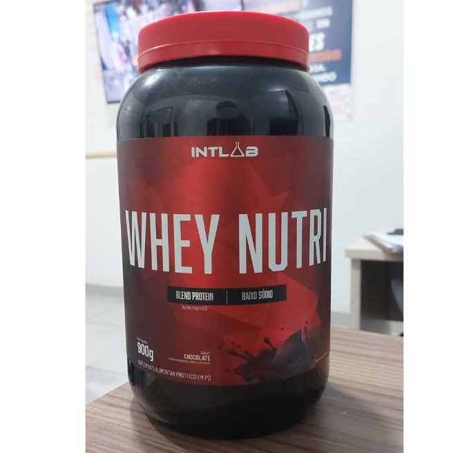 Whey Nutri INTLAB 900g – Proteína Concentrada p/ Ganho de Massa e ...