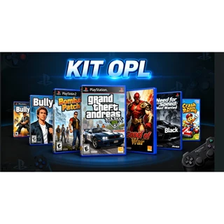 59 JOGOS DE PS2 PENDRIVE 64GB OPL +MEMORY CARD 8MB