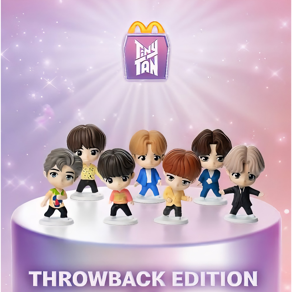 Boneco BTS TinyTAN x McDonald's V EDIÇÃO NOSTALGIA 2025 (LACRADO E ...