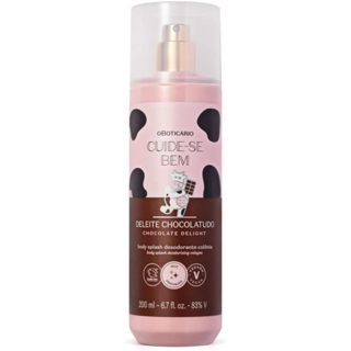 Desodorante Colônia Body Splash Cuide-se Bem Deleite Chocolatudo 200ml em Oferta na Shopee