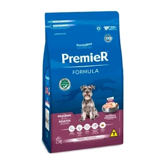 Ração Premier Fórmula Cães Adultos Porte Pequeno Frango 2,5kg em Oferta na Shopee