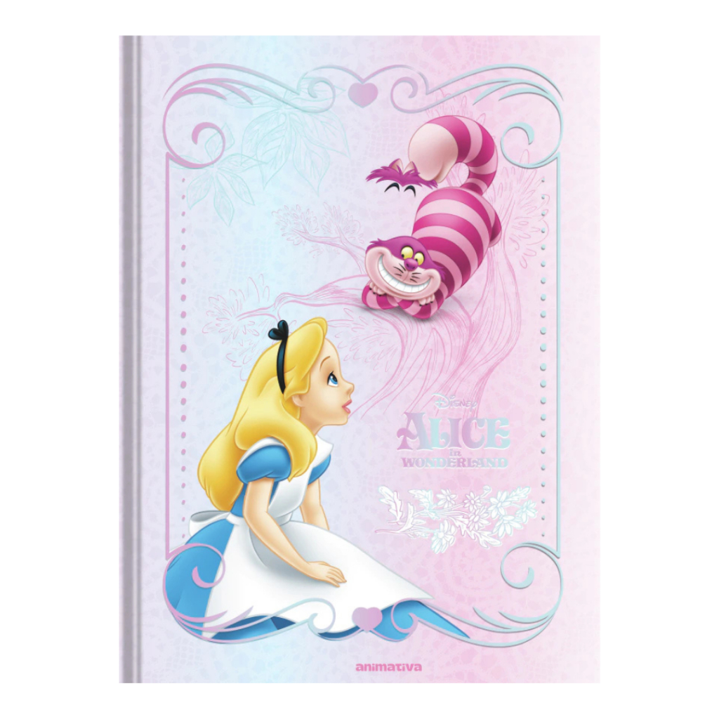 Caderno Brochura Colecionador Alice no País das Maravilhas Animativa ...
