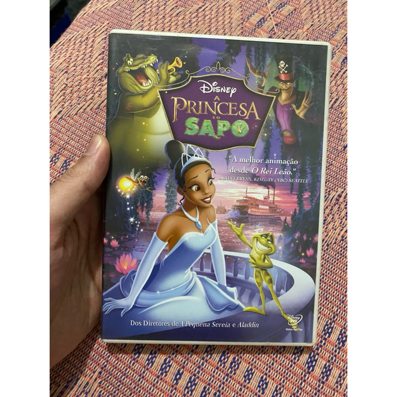 DVD A princesa e o Sapo | Shopee Brasil