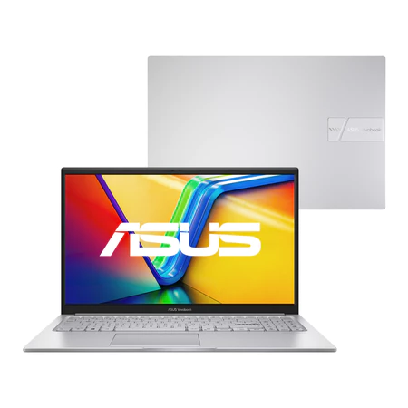 Notebook ASUS Vivobook 15 Intel Core i5 1334U 13ª Geração 8GB 512GB SSD Windows 11 Home 15 6 Full HD Cool Silver