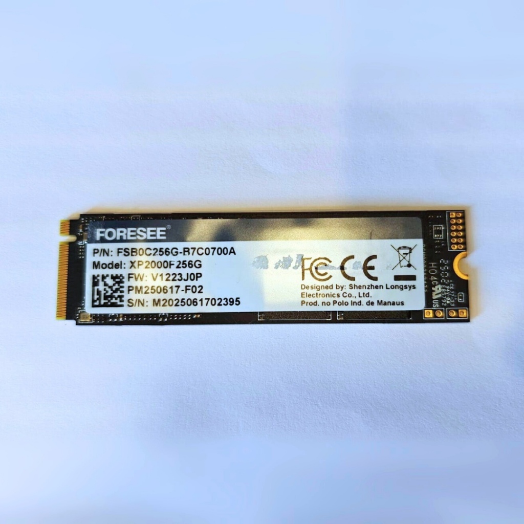 SSD M.2 NVME 512 GB 256 GB Disco Sólido Interno Foresee PCIe 4.0