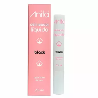 Delineador Preto Liquido Black My Touch Anita - 9065 em Oferta na Shopee