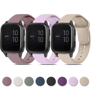 Pulseira Silicone Borracha Largura de 20mm Amazfit Gts 2 3 4 Mini Galaxy Active 20 Cores