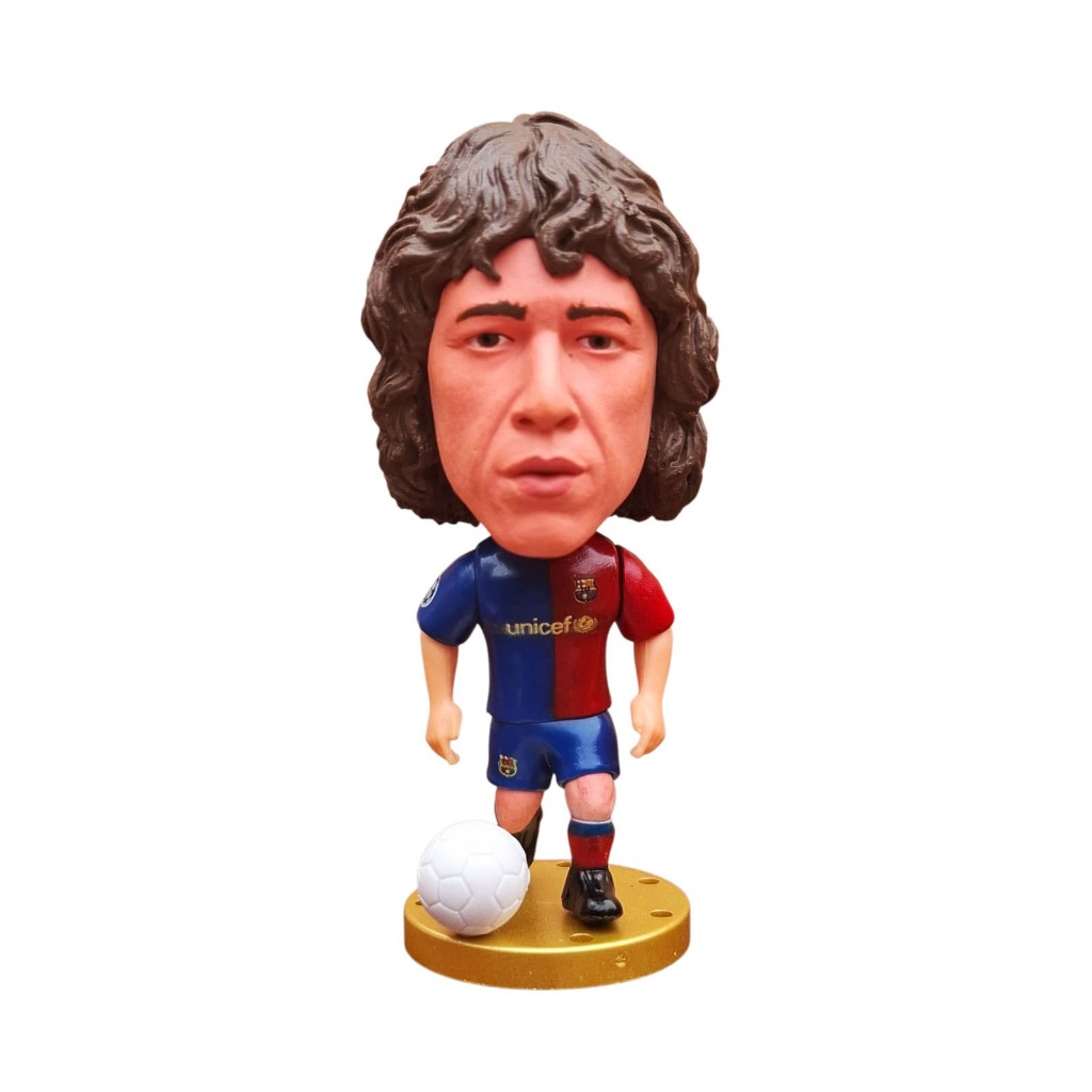 Mini Craque do Carles Puyol Barcelona Soccerwe Boneco Miniatura