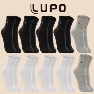 Kit De 10 Pares De Meias Lupo Cano Médio Unissex Em Algodão Tamanho 37 ao 44 em Oferta na Shopee