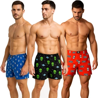 Kit 3 Pijamas Masculino Samba Canção em Oferta na Shopee