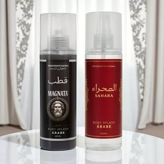 ✨ Kit Body Splash Árabe – Sahara & Magnata | 200ml ✨