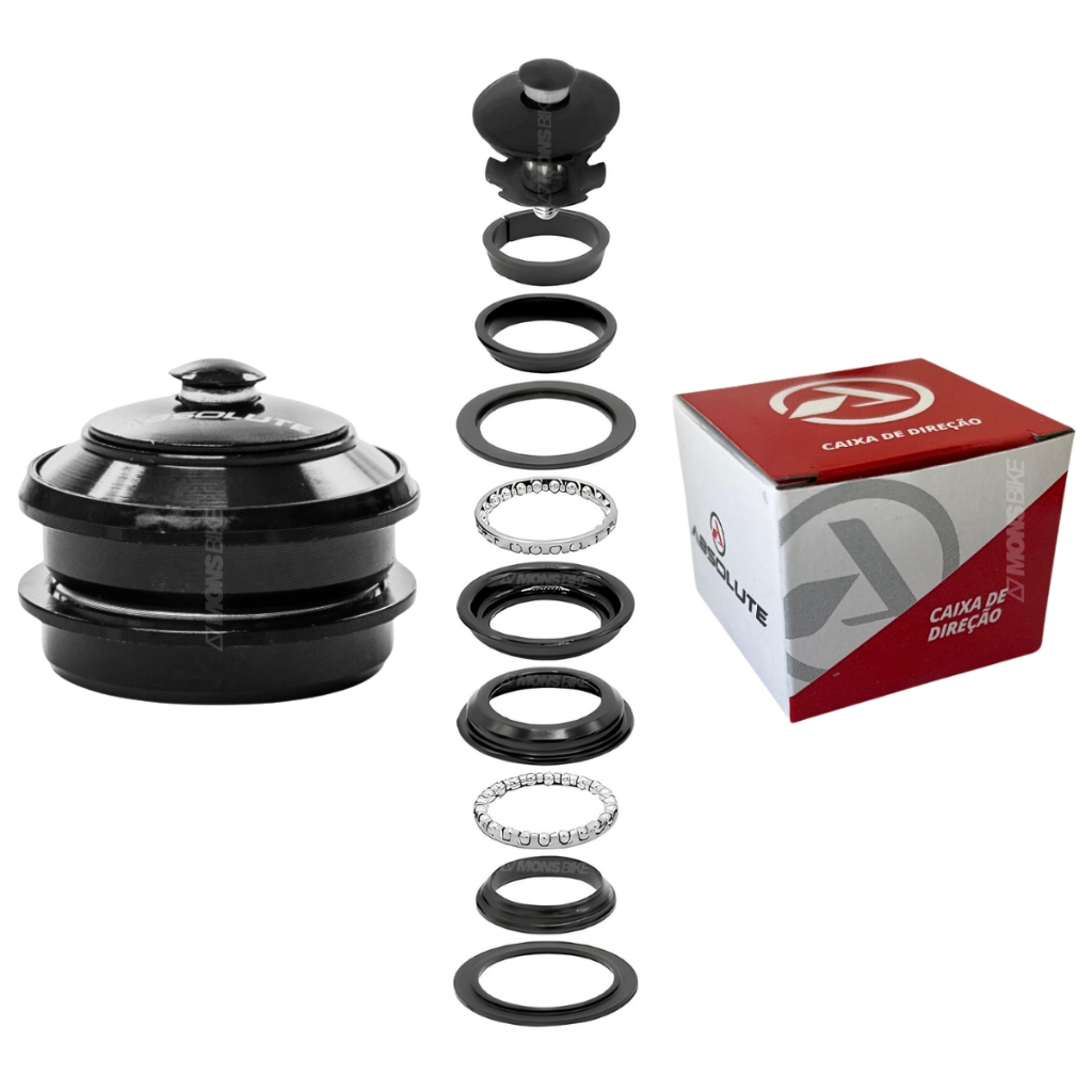 Garfo Suspensão Bike Aro 29 Absolute Mxfk18 Aheadset Com Trava +