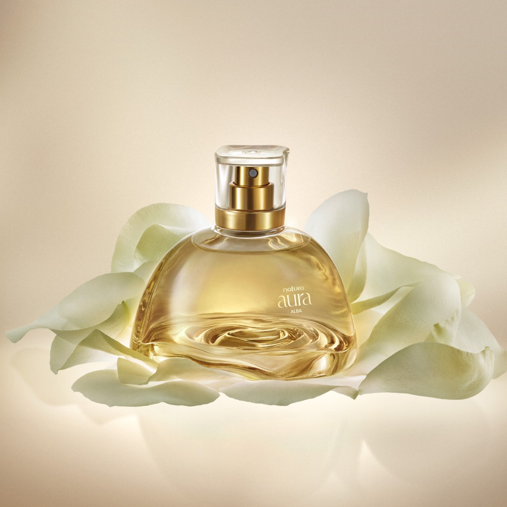 Combo Natura Aura Alba: Perfume + Óleo | Shopee Brasil