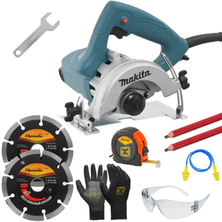 Serra Marmore 125mm 4100nh2z 1450w Makita + Kit Acessorios em Oferta na Shopee