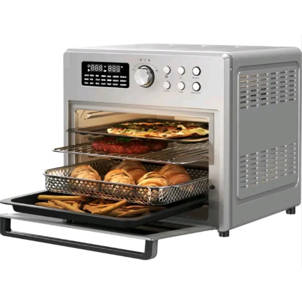 Forno E Fritadeira Air Fryer 220v Multifuncional Inox - 25 Litros ...