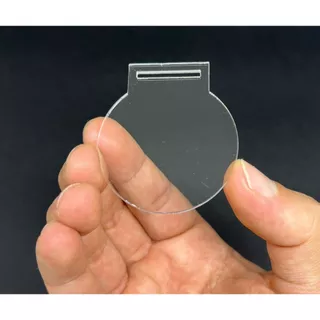 Kit Medalhas Acrílico Cristal 2mm Redonda Lisa 5cm Resistente Esportiva