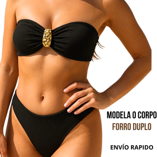 biquíni asa delta feminino tomara ue caia cintura alta moda praia chic - Luxo em Oferta na Shopee