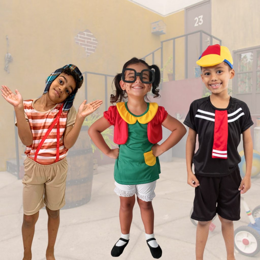 Fantasia da Turma do Chaves Infantil Super Confortável | Shopee Brasil