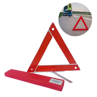 Triangulo Segurança Sinalizador de Emergência Atenção Veicular Carro Van Caminhão em Oferta na Shopee