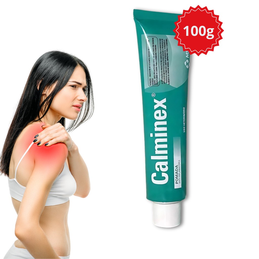Calminex Pomada Anti-inflamatória Uso Veterinário - 30g | Shopee Brasil