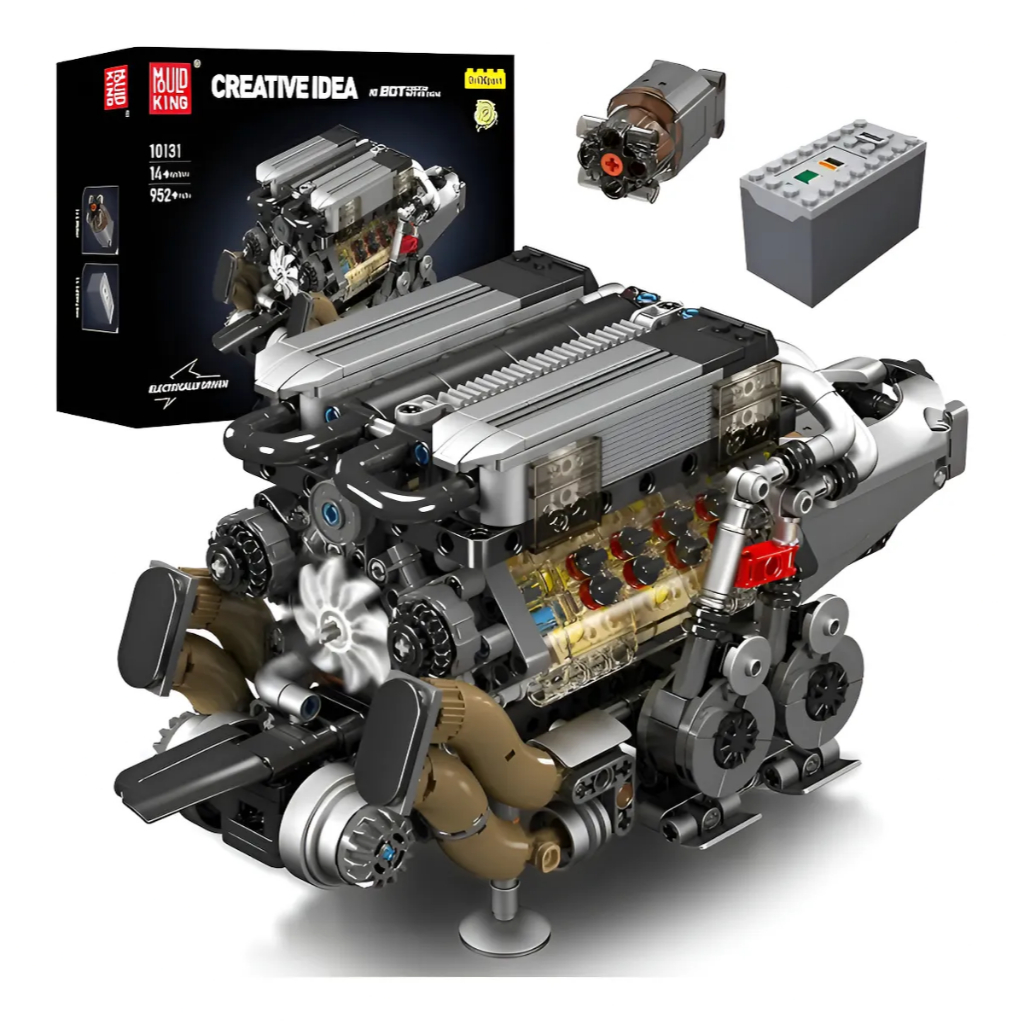 Bloco Montar Funcional Motor V8 Bugatti W16 Mk 952 Peças