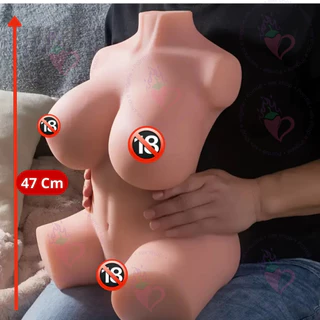 Masturbador Boneca Sexual Grande Discreta Macia Seios Ânus Anal Vagina Realista Imita Pele Humana