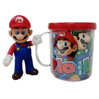 Boneco Super Mario com Caneca personalizada em Oferta na Shopee