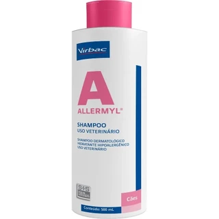 Allermyl SIS 500ml Virbac Shampoo Dermatológico para Cães e Gatos em Oferta na Shopee