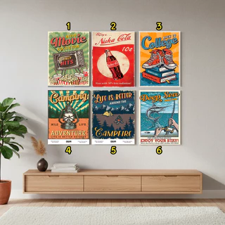 Quadros Decorativos Vintage e Retrô - Toque de Personalidade na Sua Casa