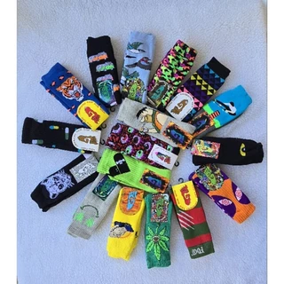 Meia Gnarly Foot Cano Alto Estampas