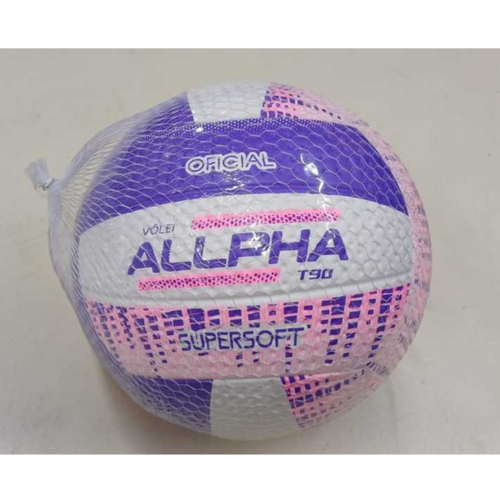 Bola Vôlei T90 Allpha Bolas Super Soft Semi- Oficial- Quadra e