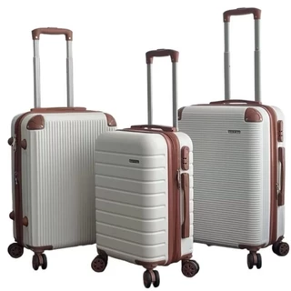 Mala de viagem de bordo de 8kg, 9kg, 10kg ou 12kg ,Material ABS, Rodinhas 360. em Oferta na Shopee