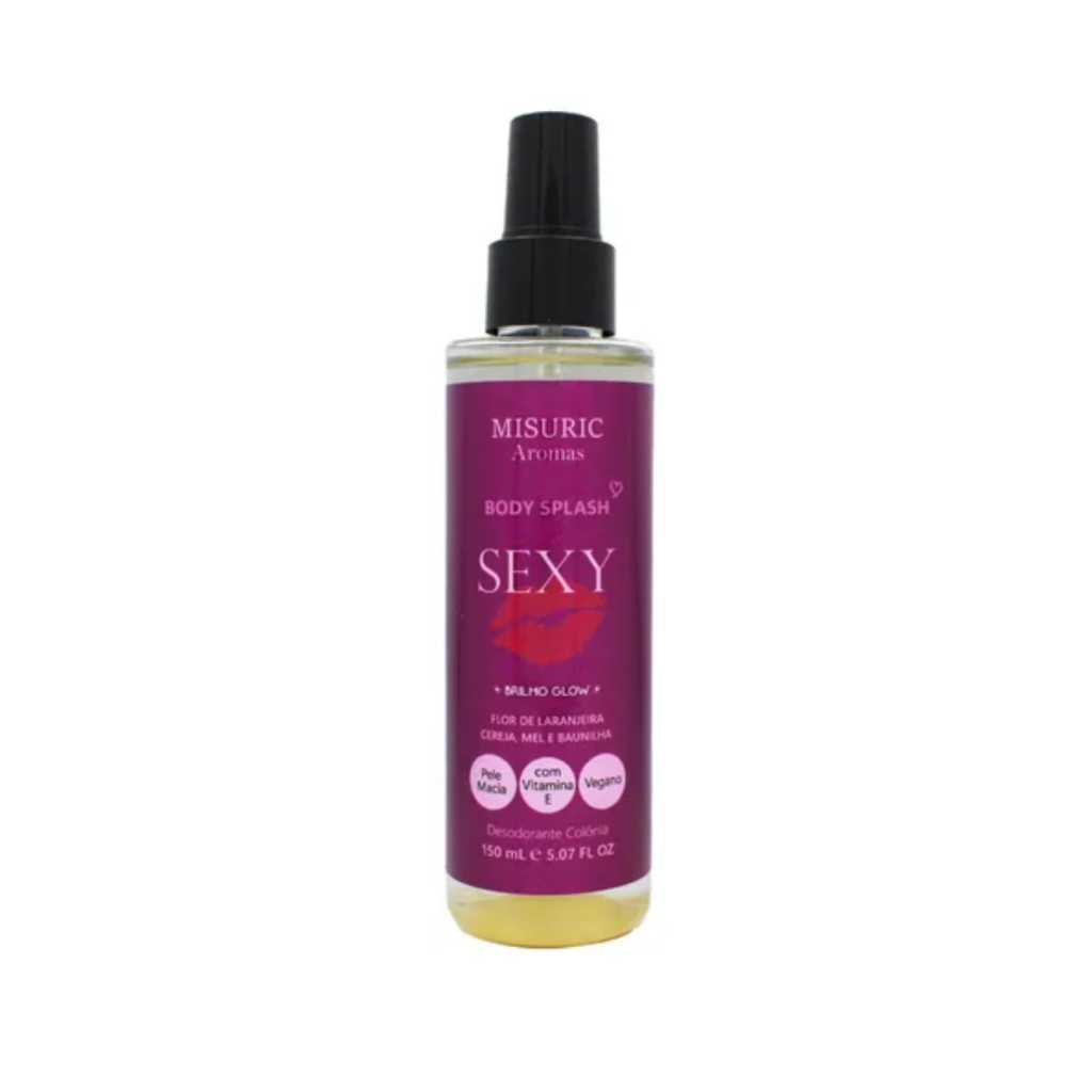 Misuric Body Splash roxo 150ml | Shopee Brasil